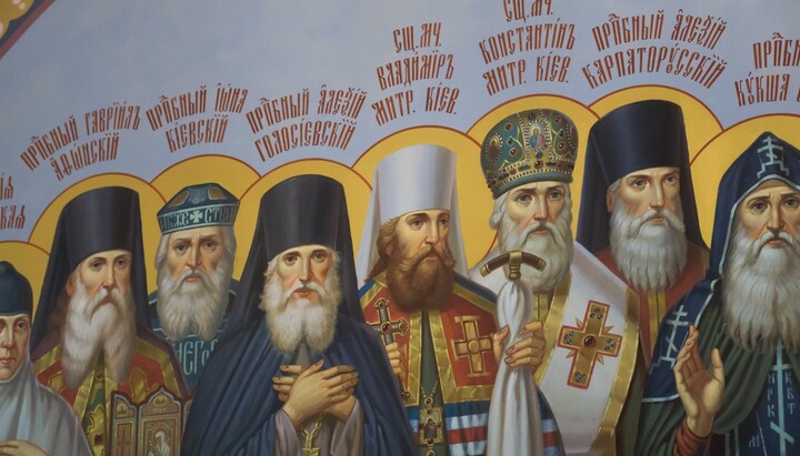Храмовая роспись Успенского собора Киево-Печерской лавры