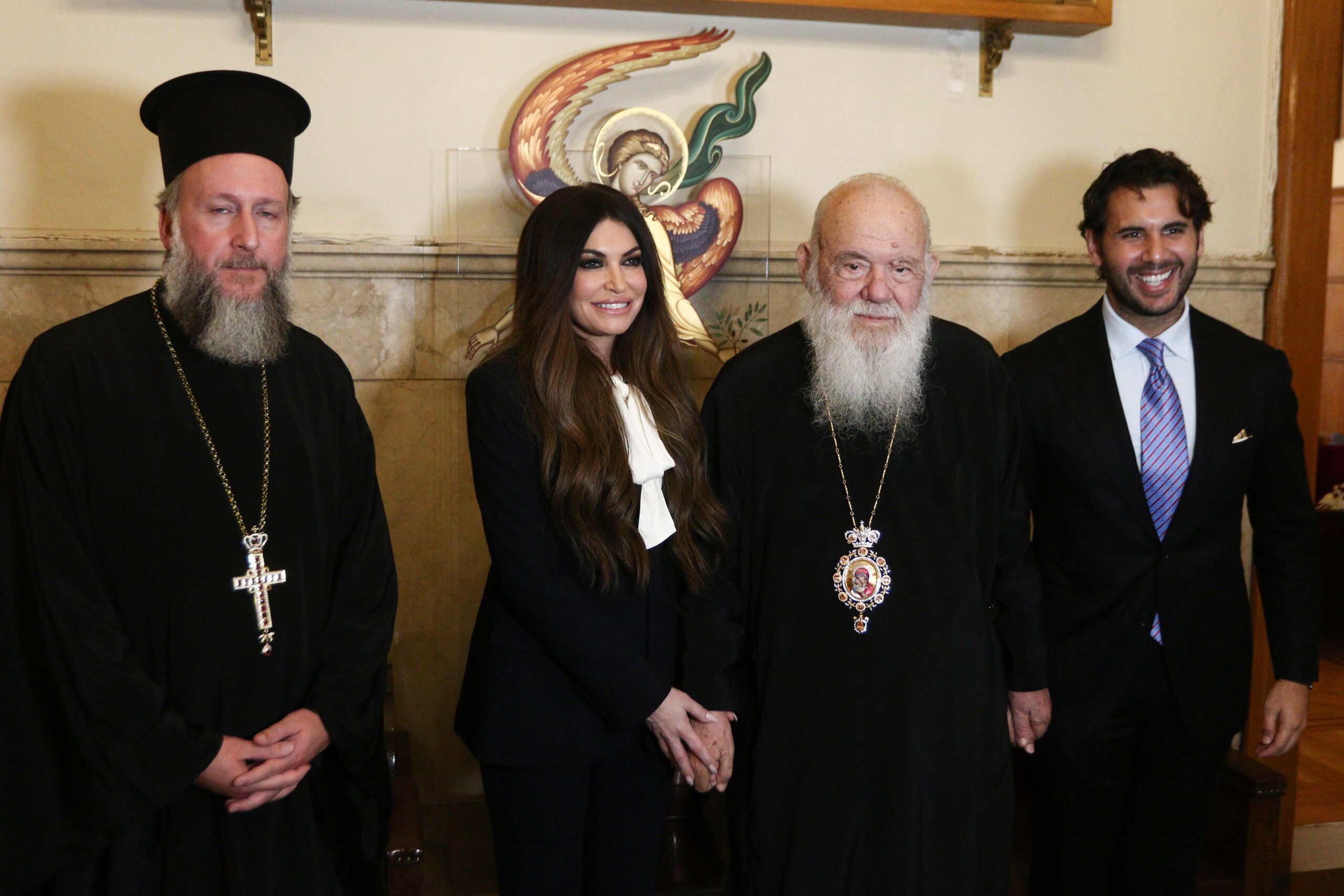 Архиепископ Афинский Иероним встретился с посланницей США Кимберли Гилфойл