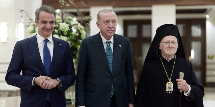 Эрдоган, Мицотакис и Варфоломей обсудили свои комболои