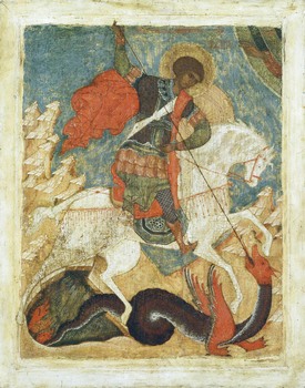 Святой великомученик Георгий олицетворяет противостояние христианства силам зла