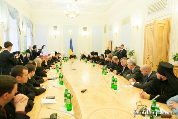 Заявление Всеукраинского Совета Церквей и религиозных организаций по итогам встречи с руководством Верховной Рады Украины