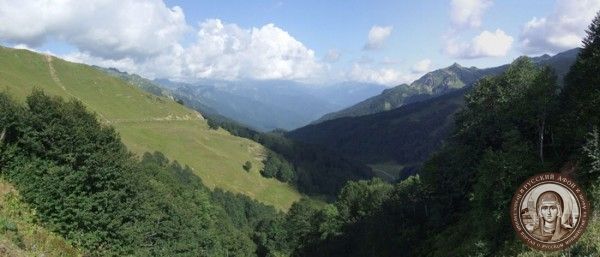Долина Псху в Абхазии. Современный вид