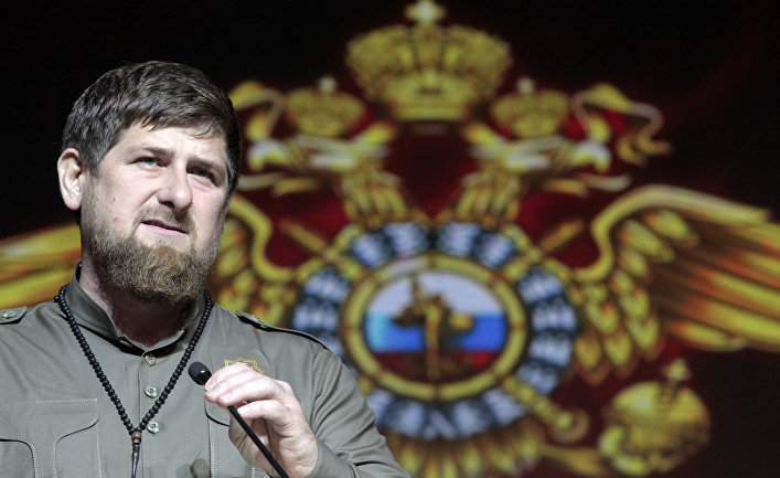 Рамзан Кадыров в Грозном
