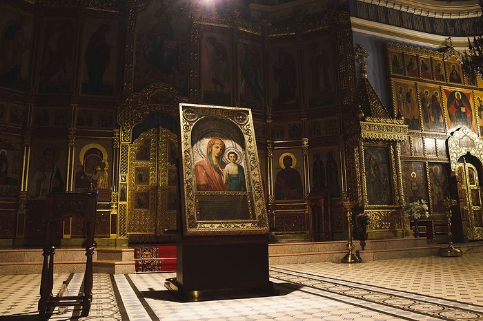 Чудотворная икона Коробейниковской Казанской Божией Матери