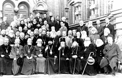 Съезд духовенства Харбинcкой епархии (фото 30-х годов). 