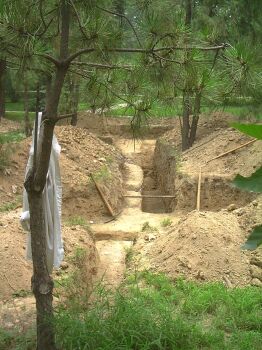 Раскопки на месте храма Всех Святых Мучеников в Пекине 9
