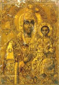 Изображение Моздокской иконы Пресвятой Богородицы, изданное в 1895 г. 