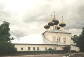 Церковь Рождества Богородицы в Устюжне, где ранее находилась икона "Одигитрия Смоленская" 