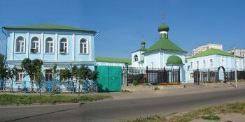 Казанская духовная семинария с храмом Иоанна Кронштадтского