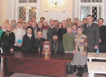 Представители православных обществ трезвости на встрече в Санкт-Петербурге