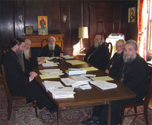 Заседание Зарубежного Синода, январь 2005