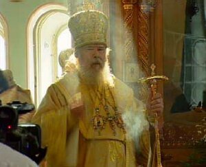 Святейший Патриарх совершает литургию в Свято-Иоанновском монастыре Петербурга