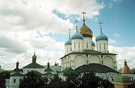 Спасский собор Новоспасского монастыря, заложенный при архимандрите Никоне