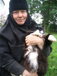 Настоятельница Свято-Тихвинского Введенского женского монастыря монахиня Тавифа