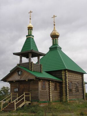 Свято-Троицский храм на хуторе Вертячий