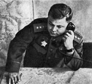 Генерал Н.Ф.Ватутин, командующий Воронежским фронтом. 1942 г.