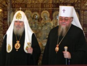 Святейший Патриарх Алексий II и Блаженнейший Митрополит Польский Савва