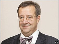 Президент Эстонии Тоoмас Хендрик Ильвес