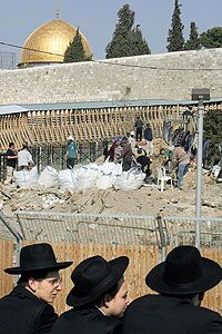 Раскопки на Храмовой Горе