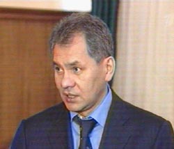 Министр МЧС России Сергей Шойгу