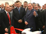 Янукович и Путин на МАКСЕ-2007
