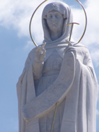 Скульптура "Святогорская Богородица", автор – Николай Шматько (Луганск)