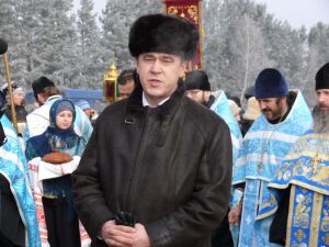 Губернатор Иркутской области А.Тишанин