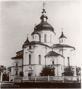 Спасо-Преображенская церковь в Великих Сорочинцах, где 22 марта 1809 года был крещен Гоголь