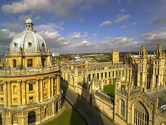 Вид на Оксфорд
