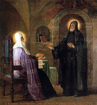 Святитель Алексий и преподобный Сергий Радонежский