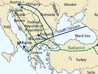 Греческий участок газопровода *Южный поток*