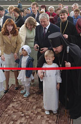 Церемония открытия православного детского сада в Белгородской области