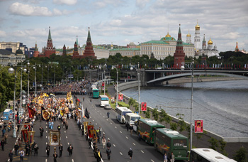 Крестный ход "Под звездой Богородицы" в Москве