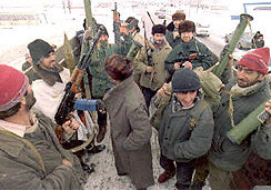 Чеченские боевики