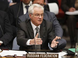 Постоянный представитель России в ООН Виталий Чуркин