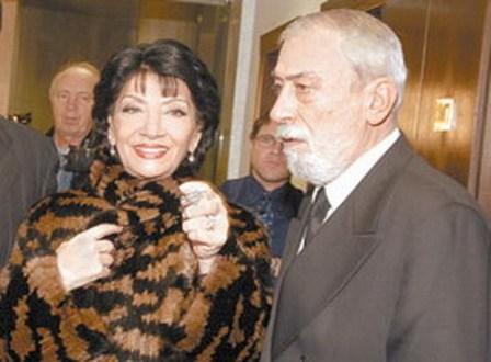 Вахтанг Кикабидзе и Нани Брегвадзе