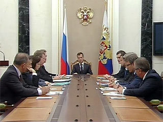 Экстренное совещание по экономическим вопросам в Кремле