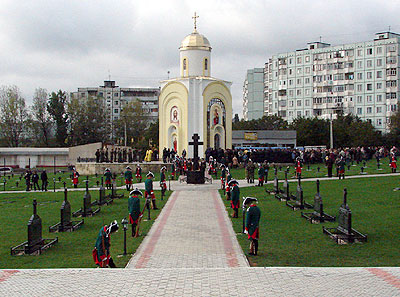 Часовня Спаса Нерукотворного на мемориальном кладбище 55-го Подольского пехотного полка (фото "Новый регион – Приднестровье")