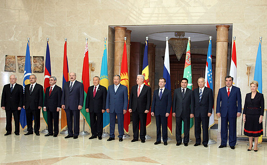 Перед заседанием глав стран-участниц СНГ