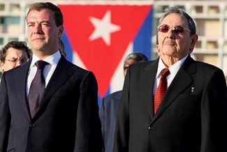 Встреча Дмитрия Медведева с Раулем Кастро