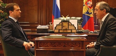 Дмитрий Медведев и Сергей Лавров
