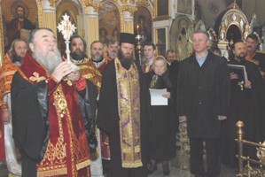 Встреча частицы Животворящего Креста в Днепропетровске