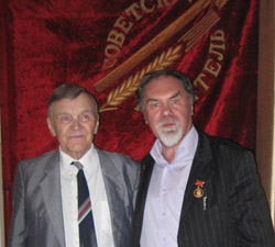 Юрий Бондарев и Александр Раков. 26 мая 2009 г.