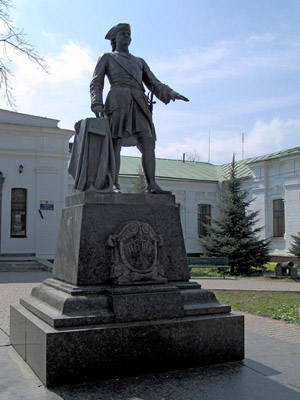 Памятник Петру I в Полтаве