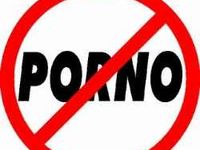 Плакат против порнографии