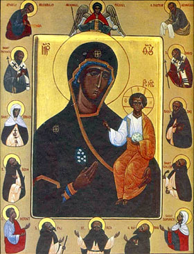 Гластонберийская икона Божией Матери
