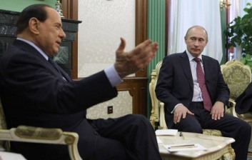 Сильвио Берлускони и Владимир Путин (фото с сайта правительства России)