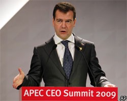 Д.Медведев на саммите АТЭС в Сингапуре (Фото <a class="ablack" href="http://www.rbc.ru/">РБК</a>)