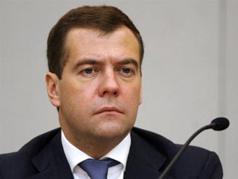 Дмитрий Медведев (Фото <a class="ablack" href="http://www.lenta.ru/">Lenta.Ru</a>)