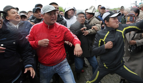 Беспорядки в Киргизии